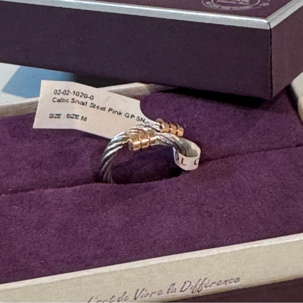 CHARRIOL Celtic trio ring - Picture 4 of 4